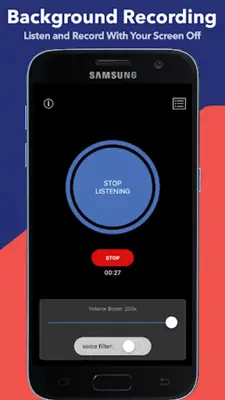 Hear Boost Recording Ear Aid android App screenshot 7